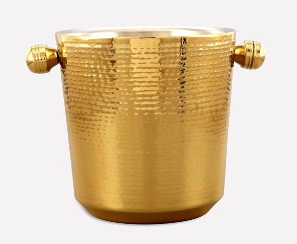 'Double Wall' Beer, Wine Bottle Chiller Bucket Wine & Champagne | Wine Cooler/Champagne Bucket | Size- 8.5" H x 8.3" Dia | Fits All 750 ml Bottles