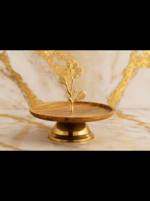 ChatGPT-Image-Aug-6-2025-11_37_18-AM-600x400 (1) "Regal Branch Wooden & Brass Cake Stand – Luxe Tabletop Centerpiece"