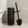 ChatGPT Image Nov 18, 2025, 11_58_54 PM Premium Matte Black Toilet Brush with Decorative Holder – Modern Laser-Cut Design – 9L × 9W × 40H cm