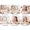 WhatsApp Image 2025-12-23 at 11.09.10 AM (2) Premium Gold Finish Bathroom Vanity Mirror | Adjustable Round Countertop Mirror