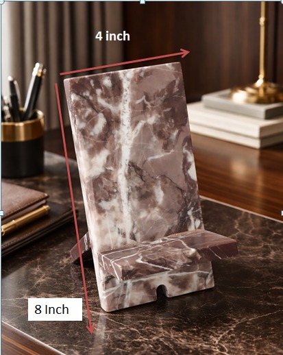 Luxury Marble Mobile Phone Stand / Desk Phone Holder